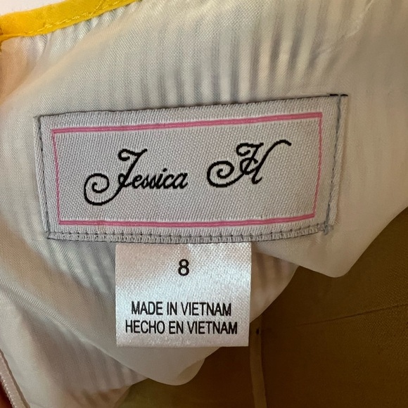 Jessica H. Seersucker striped dress size 8 - Picture 6 of 7